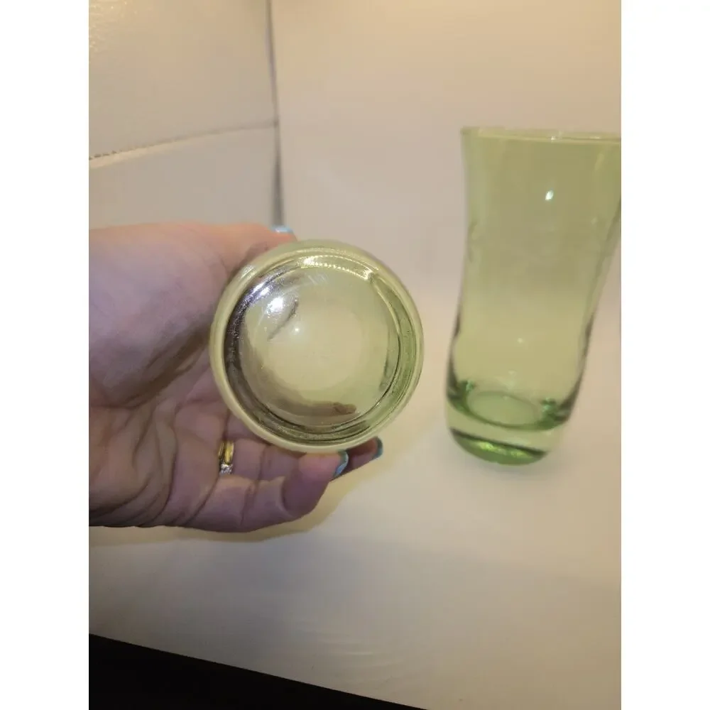 Libbey vintage green